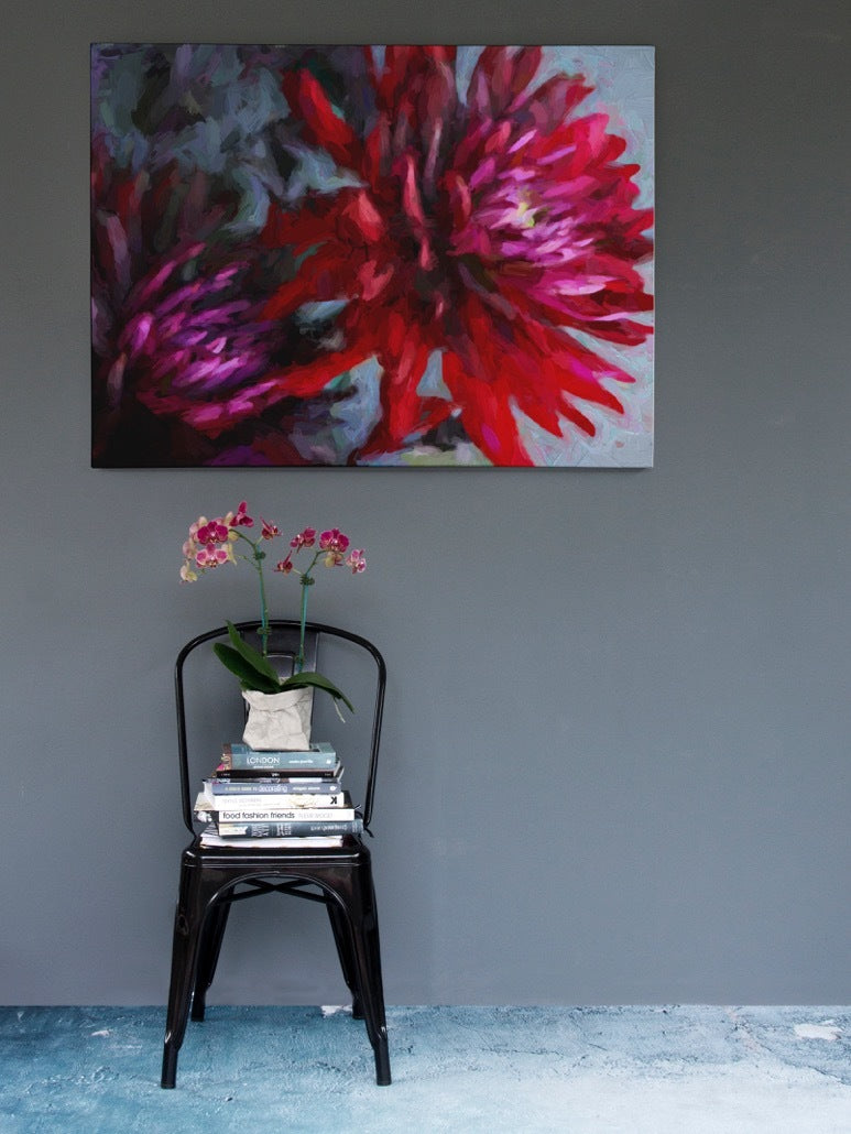 Silent Ruby Canvas Art Print | Lifestyle