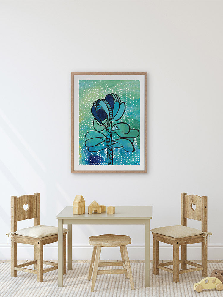 Sea of Succulents III Framed Art Print