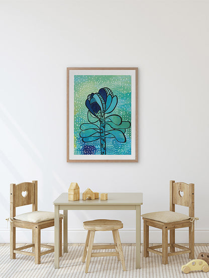 Sea of Succulents III Framed Art Print