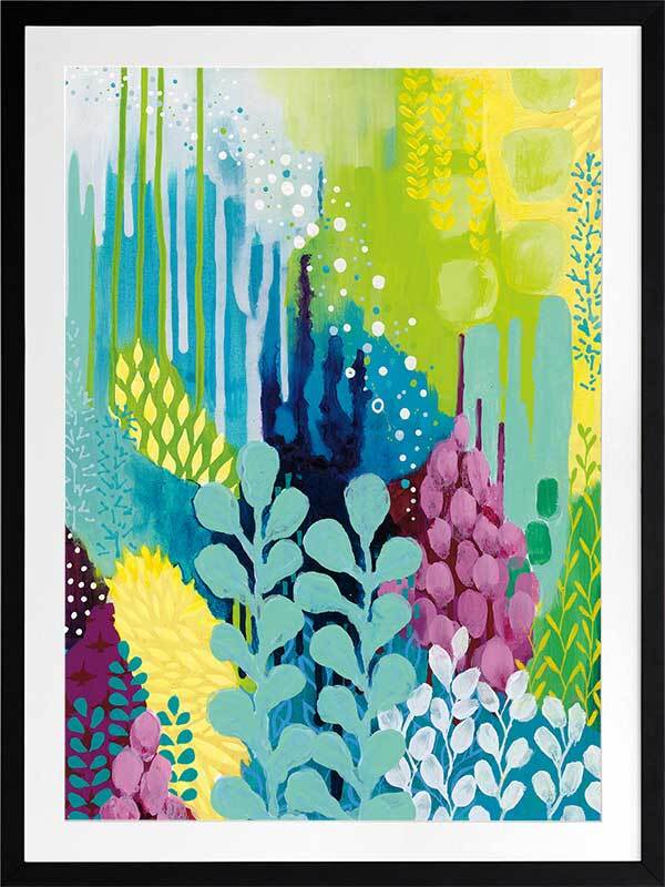 Octopus' Garden II Framed Art Print