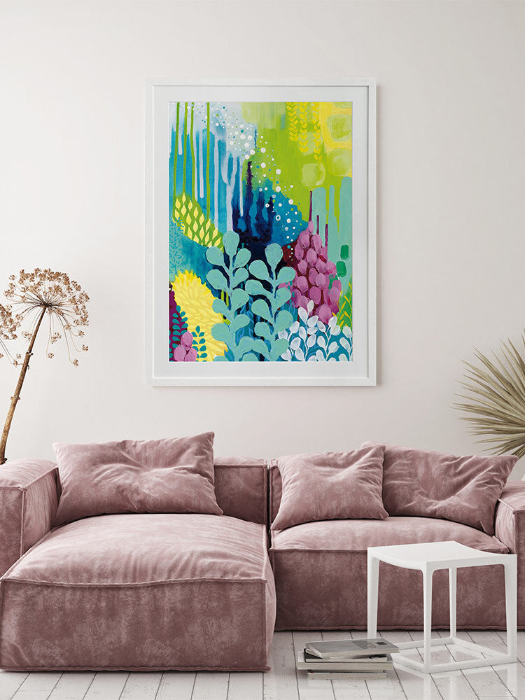 Octopus' Garden II Framed Art Print | Lifestyle