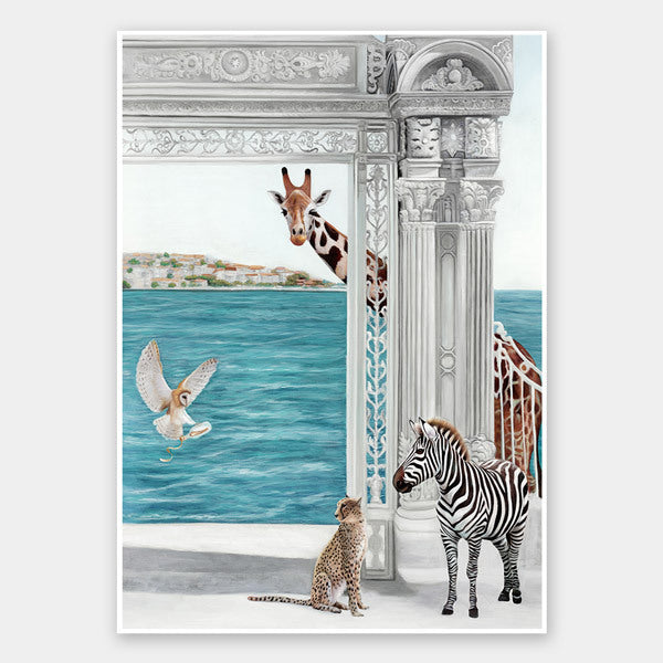 The Message Unframed Art Print