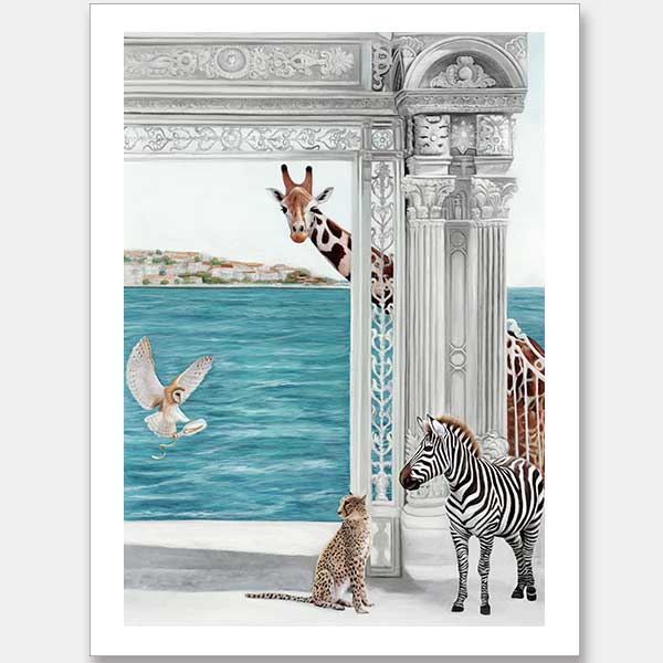 The Message Unframed Art Print