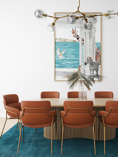 The Message Canvas Art Print | Lifestyle