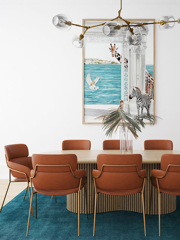 The Message Canvas Art Print | Lifestyle