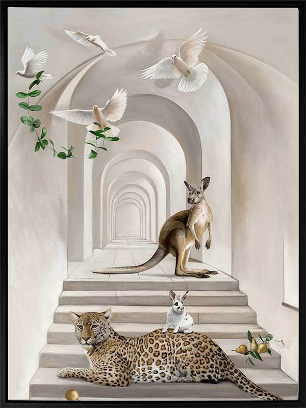 Menagerie Canvas Art Print