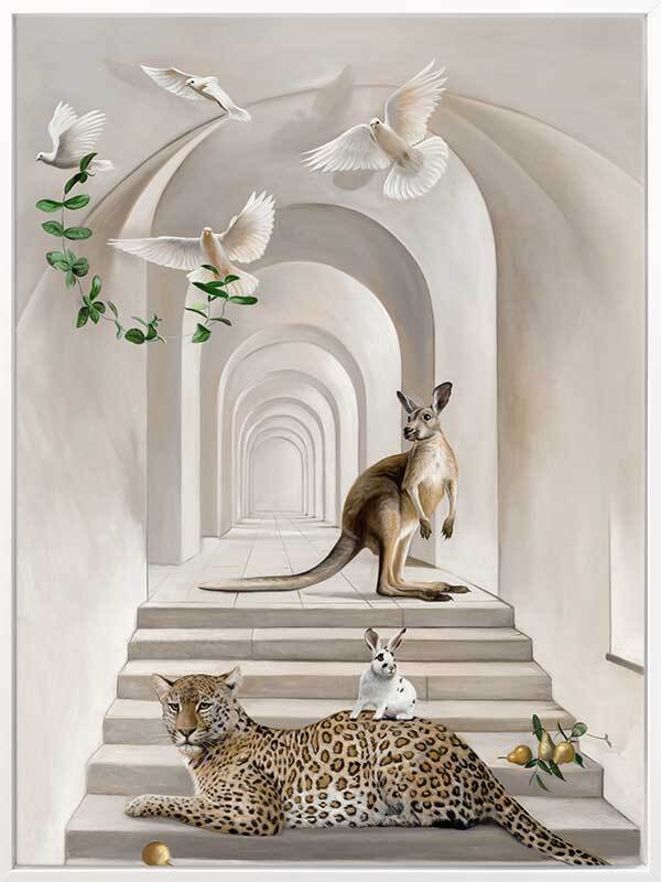 Menagerie Canvas Art Print