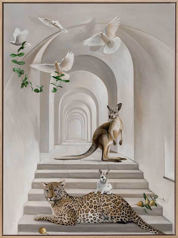 Menagerie Canvas Art Print