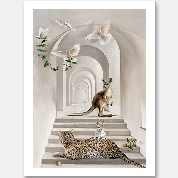 Menagerie Unframed Art Print