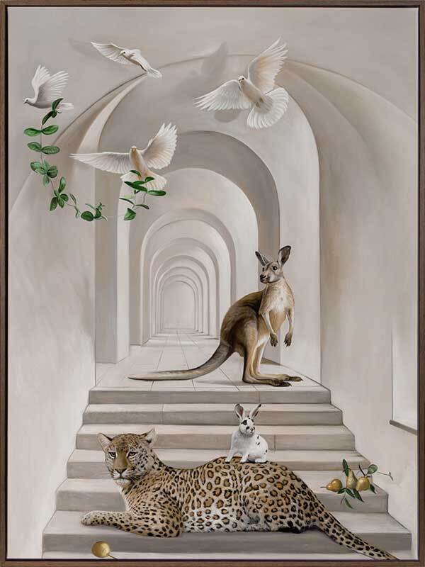 Menagerie Canvas Art Print