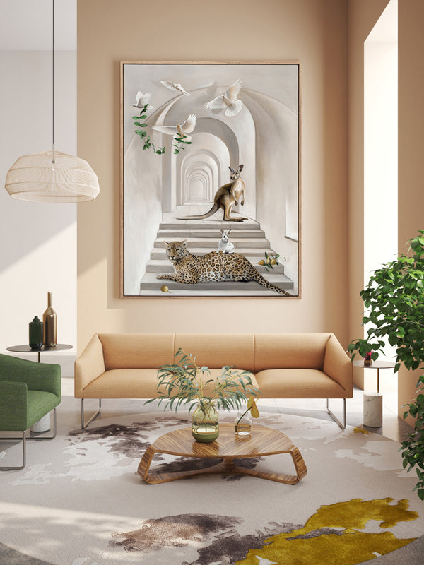 Menagerie Canvas Art Print | Lifestyle