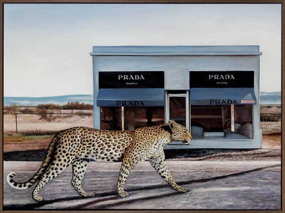 Catwalk Canvas Art Print