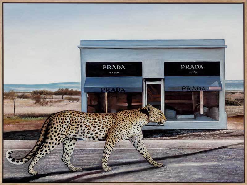 Catwalk Canvas Art Print