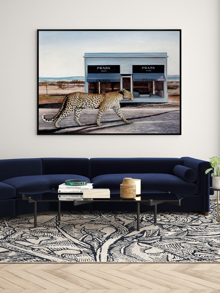 Catwalk Canvas Art Print