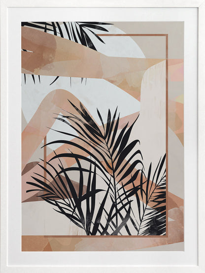 Palm Breeze I Framed Art Print