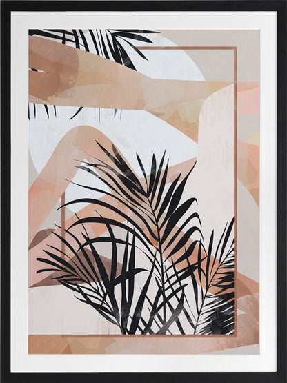 Palm Breeze I Framed Art Print