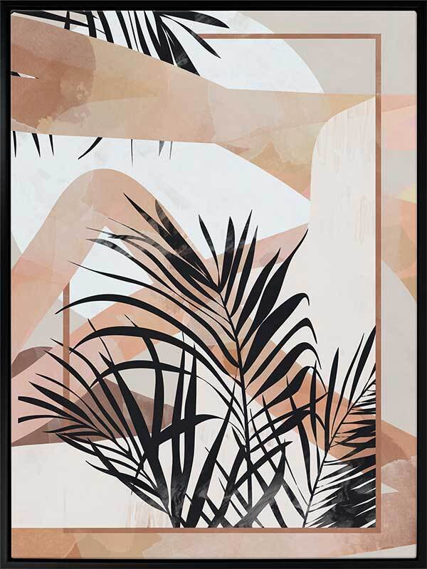 Palm Breeze I Canvas Art Print