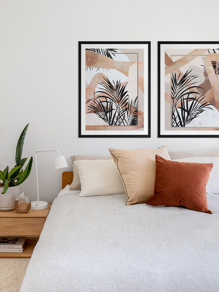 Palm Breeze I Framed Art Print