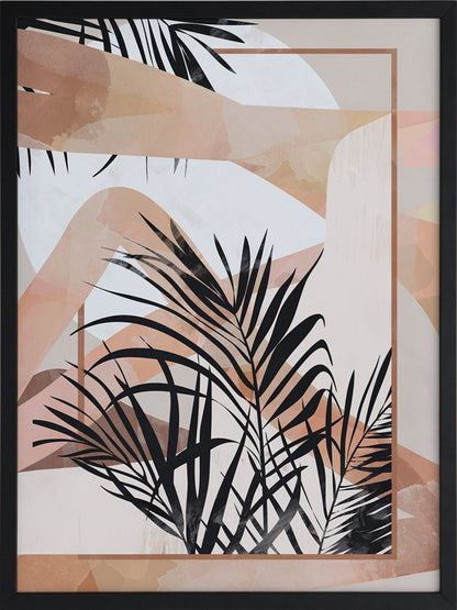 Palm Breeze I Framed Art Print