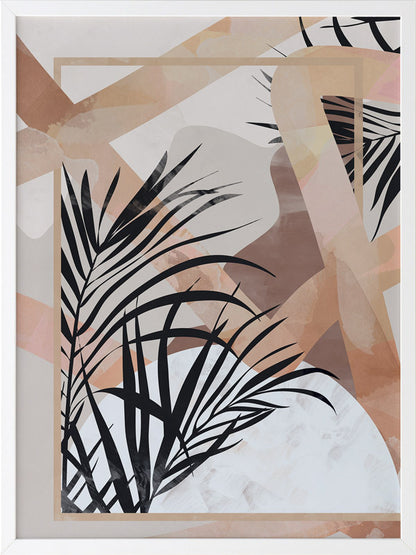 Palm Breeze II Framed Art Print