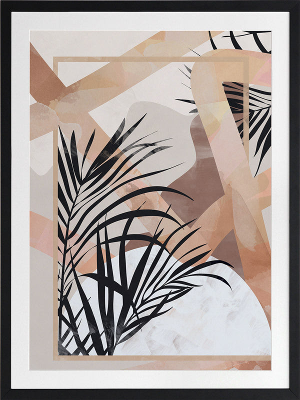 Palm Breeze II Framed Art Print