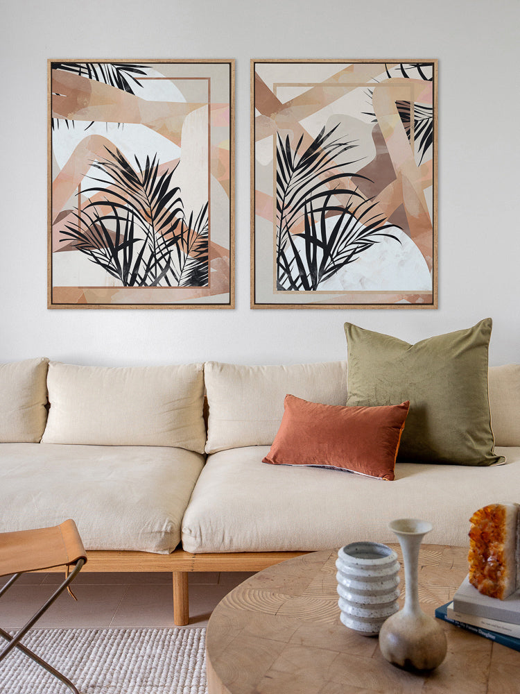 Palm Breeze II Canvas Art Print