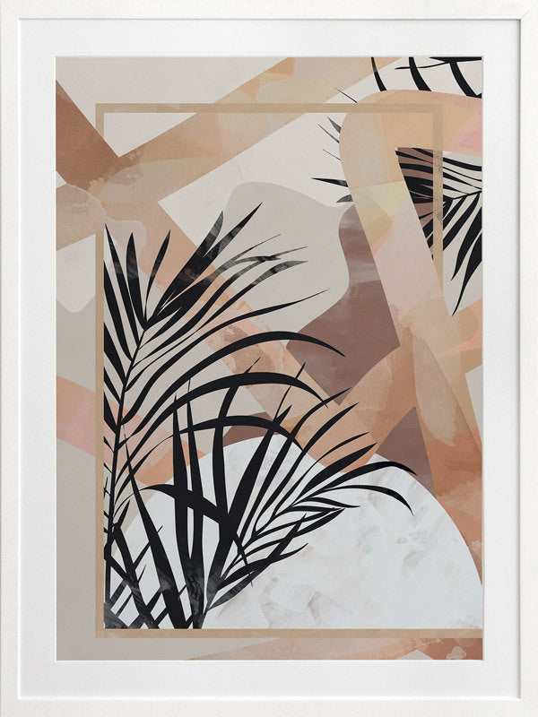 Palm Breeze II Framed Art Print