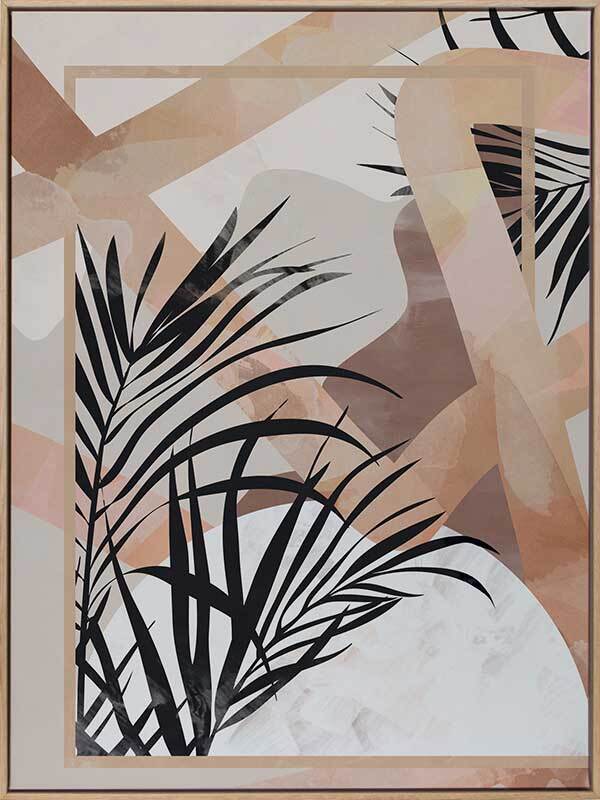 Palm Breeze II Canvas Art Print