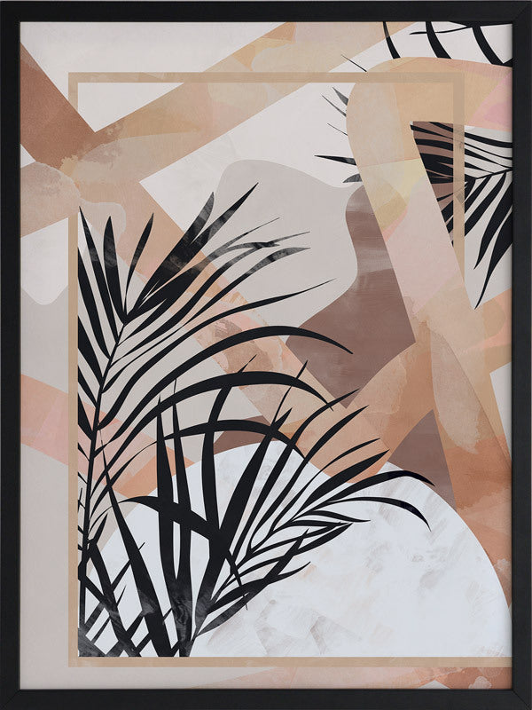 Palm Breeze II Framed Art Print