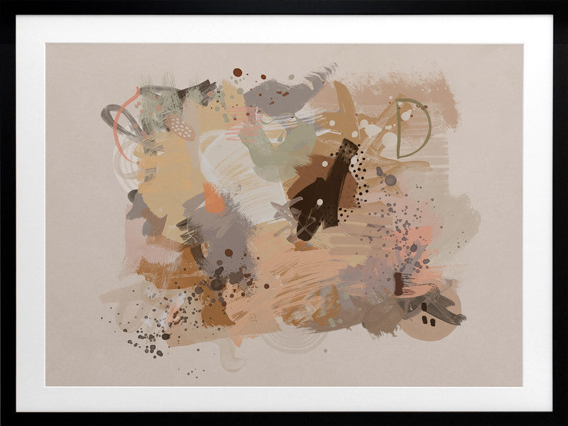 Dust Cloud Framed Art Print