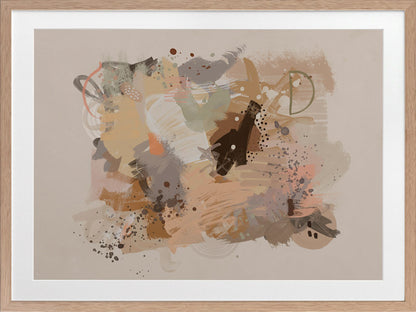 Dust Cloud Framed Art Print