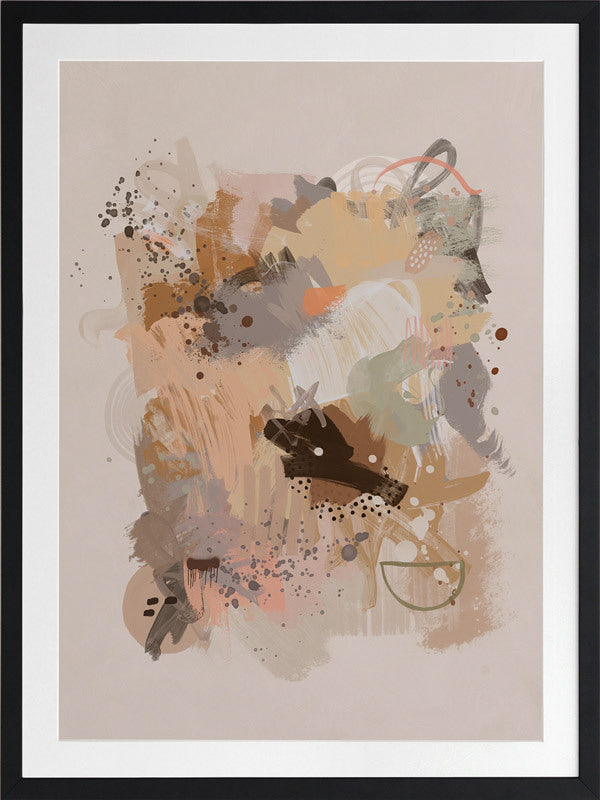 Dust Cloud Framed Art Print