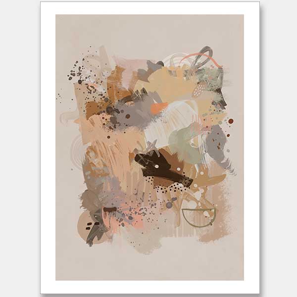 Dust Cloud Unframed Art Print