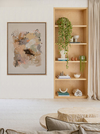 Dust Cloud Canvas Art Print | Lifestyle