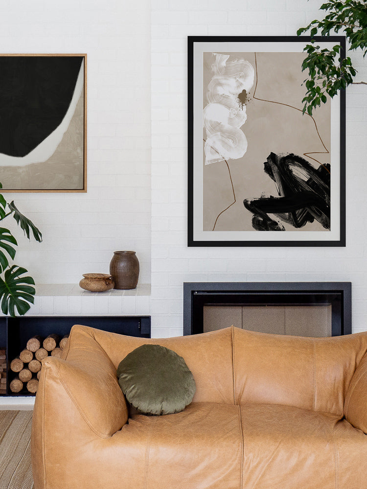 Act Natural I Framed Art Print | Lifestyle