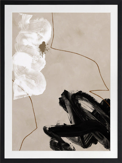 Act Natural I Framed Art Print