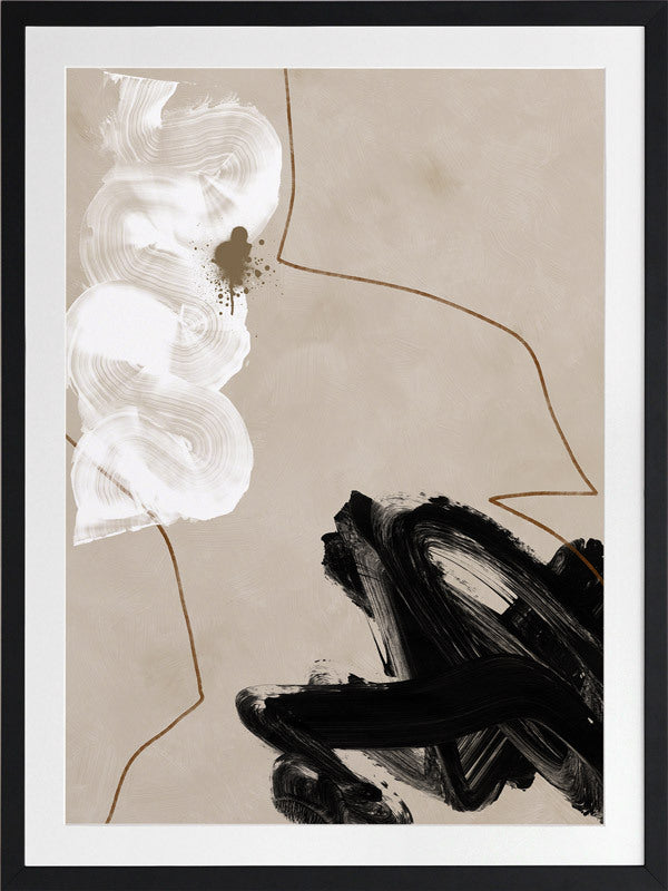 Act Natural I Framed Art Print