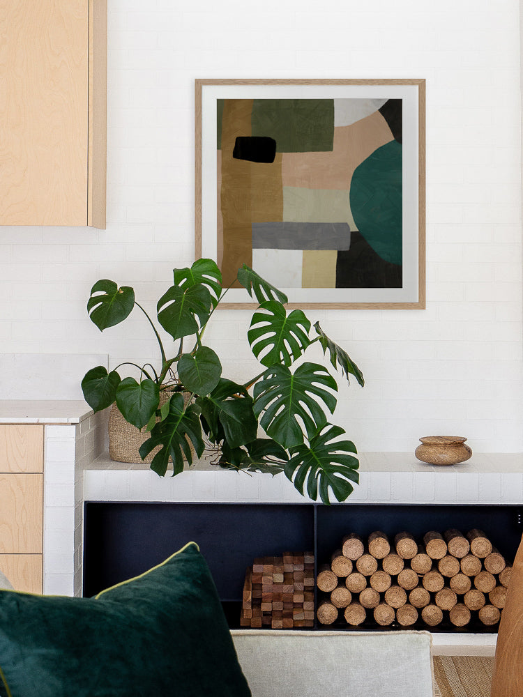 Jade Way I Framed Art Print | Lifestyle