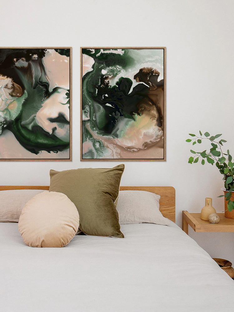 Molten Rock I Canvas Art Print | Lifestyle