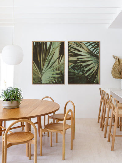 Golden Fan I Canvas Art Print | Lifestyle