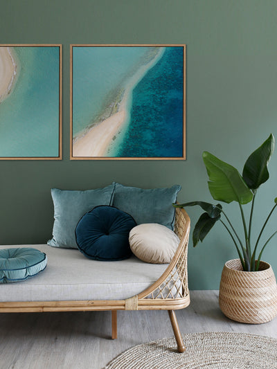Whitehaven II Canvas Art Print | Lifestyle