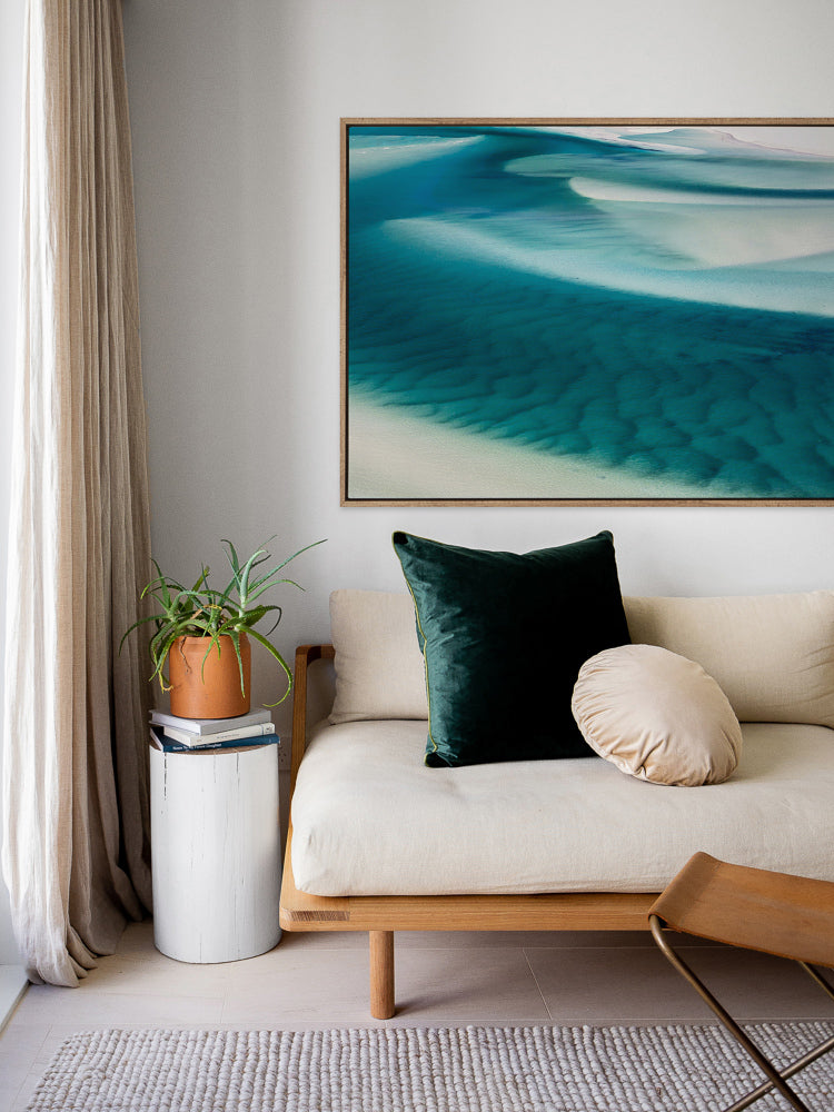 Pure Shores Canvas Art Print | Lifestyle