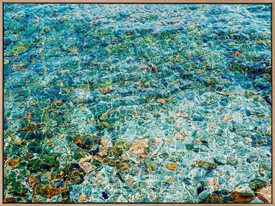 The Shallows - Oak Box Frame Canvas - 90x120 - Landscape - LS