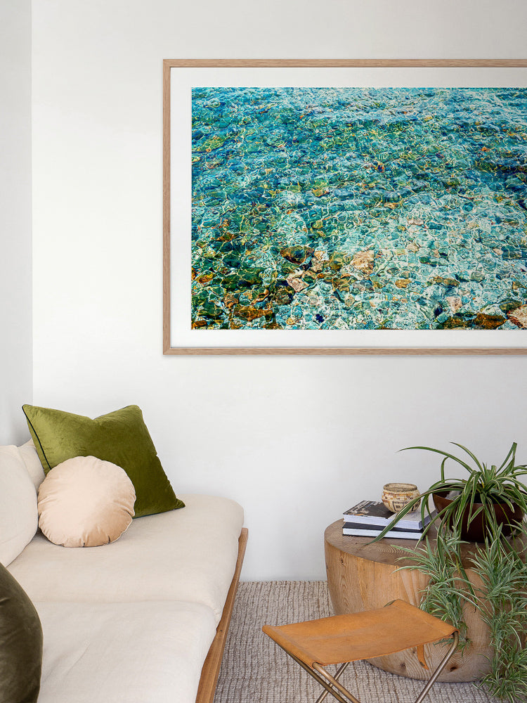 The Shallows Framed Art Print | Lifestyle