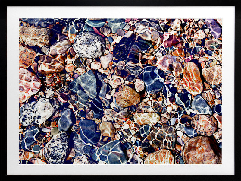 Tide Pools Framed Art Print