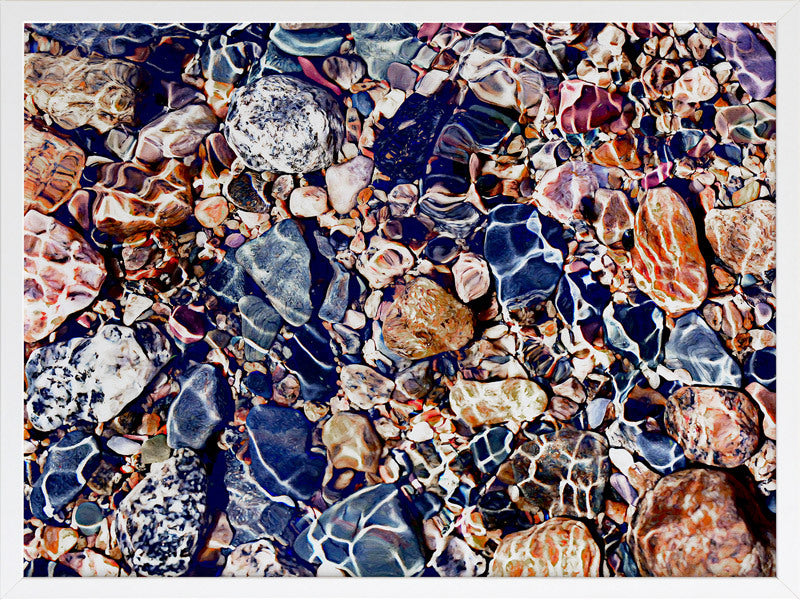 Tide Pools Framed Art Print