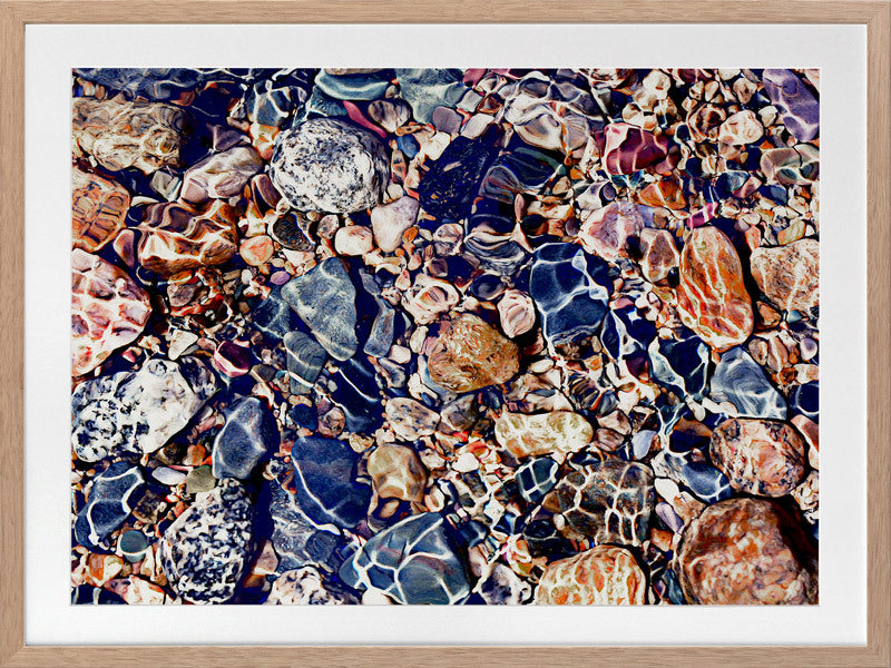 Tide Pools Framed Art Print