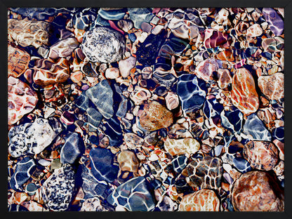 Tide Pools Framed Art Print