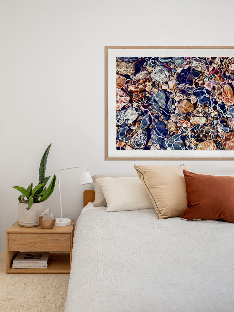 Tide Pools Framed Art Print