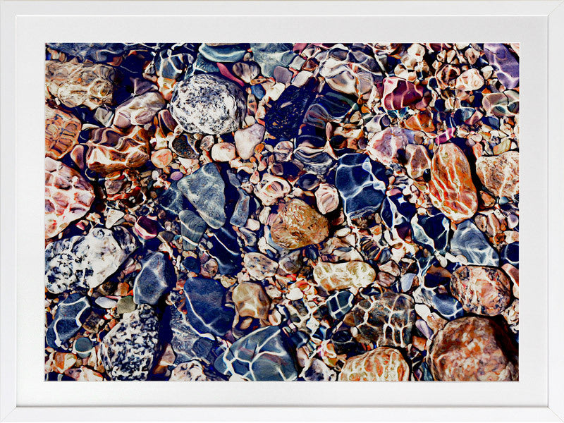 Tide Pools Framed Art Print